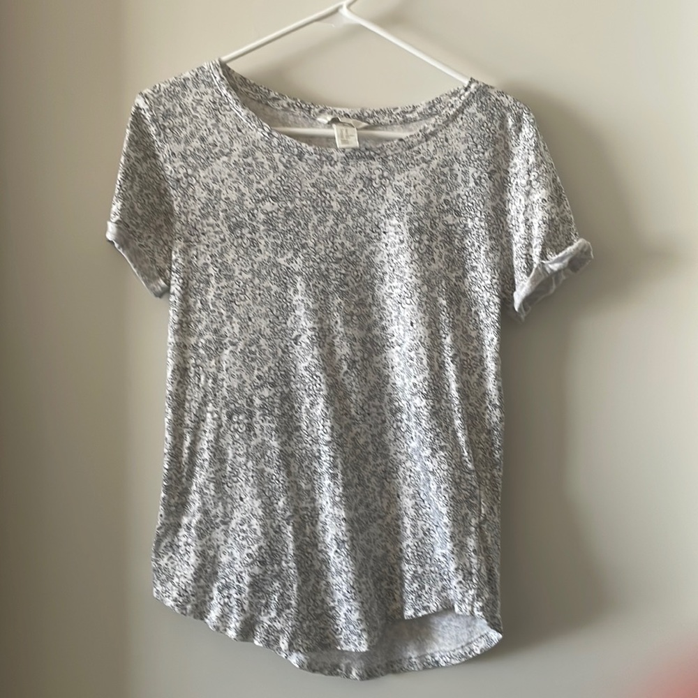 H&M Floral Print Tee